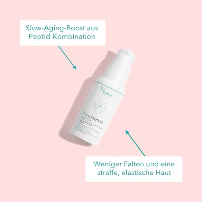Colibri POLYPEPTIDE BOOSTER 30 ML - PEPTIDE SERUM, WRINKLE AWAY INSTANT EFFECT, VISIBLE WRINKLE REDUCTION WITH PEPTIDE CREAM, FOREHEAD WRINKLES & WRINKLE CARE - Image 2